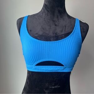 NWT Blue Bikini Top - Small